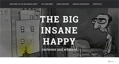 Desktop Screenshot of biginsanehappy.com